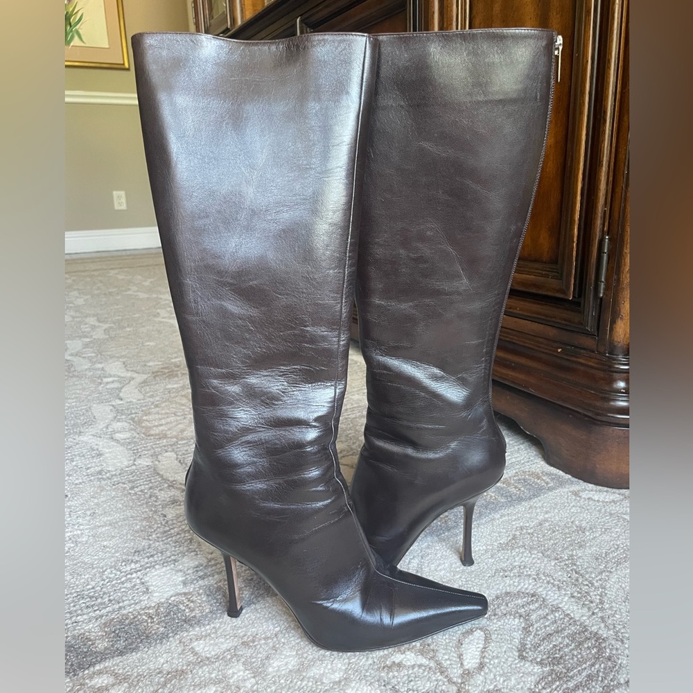 Jimmy Choo Kid Leather Boots